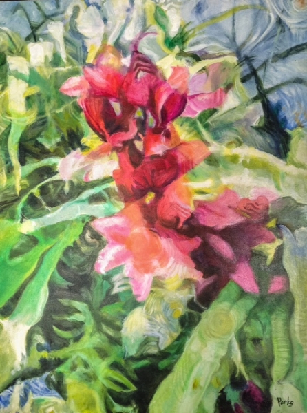 Purple Lilies by Jim Parks