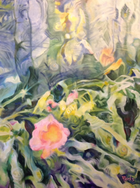 Garden, Fence, Wind by Jim Parks