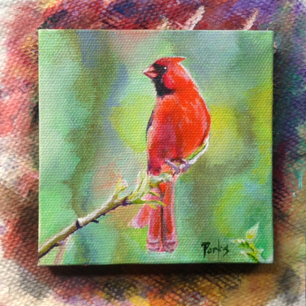 Bird #9 Cardinal by Jim Parks