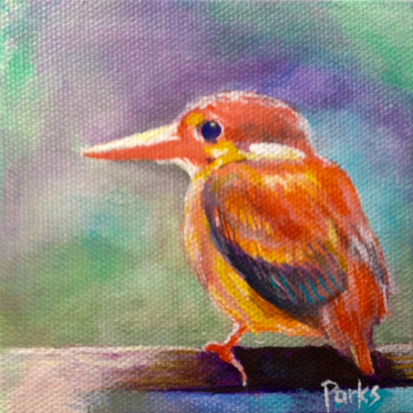 Click here to view Bird # 17 Orange Fella by Jim Parks