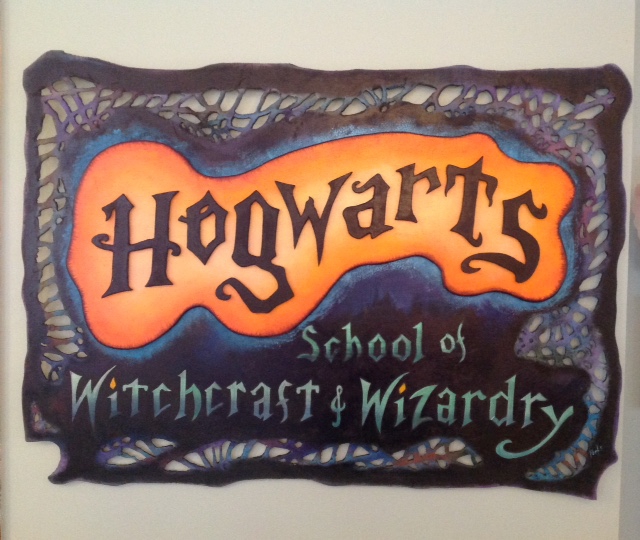 Click here to view Hogwarts Sign by Jim Parks