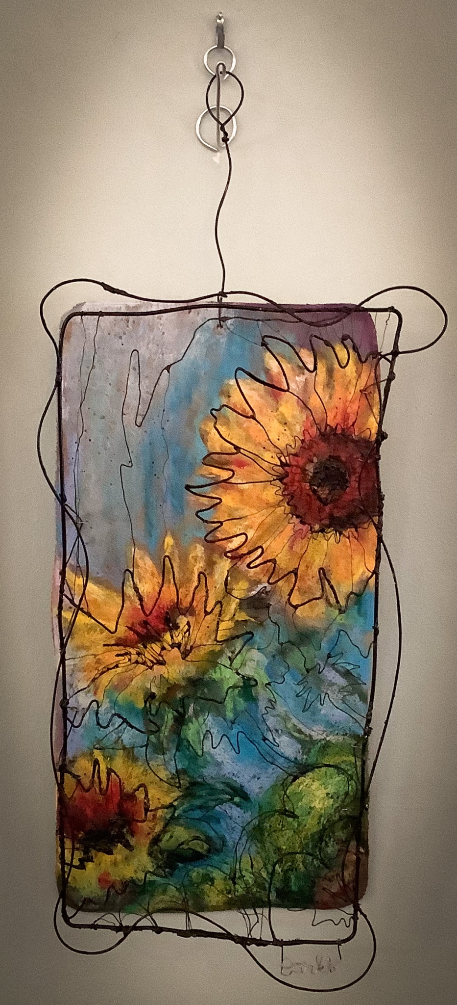 Claude's Sunflowers by Jim Parks